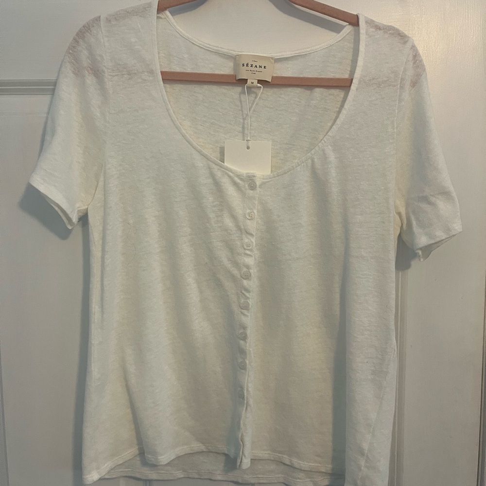 Sezane Milo Tee - Size M - NWT